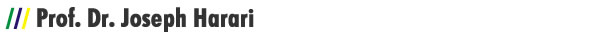 Prof. Dr. Joseph Harari