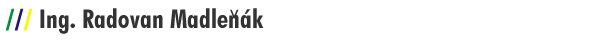 Ing. Radovan Madlenak